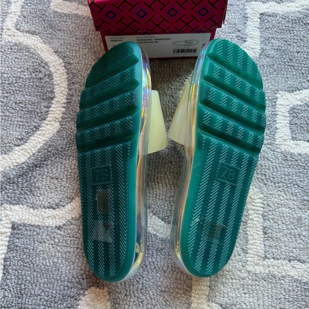 Tory Burch Iridescent Bubble Jelly slide size 7 - Picture 3 of 3